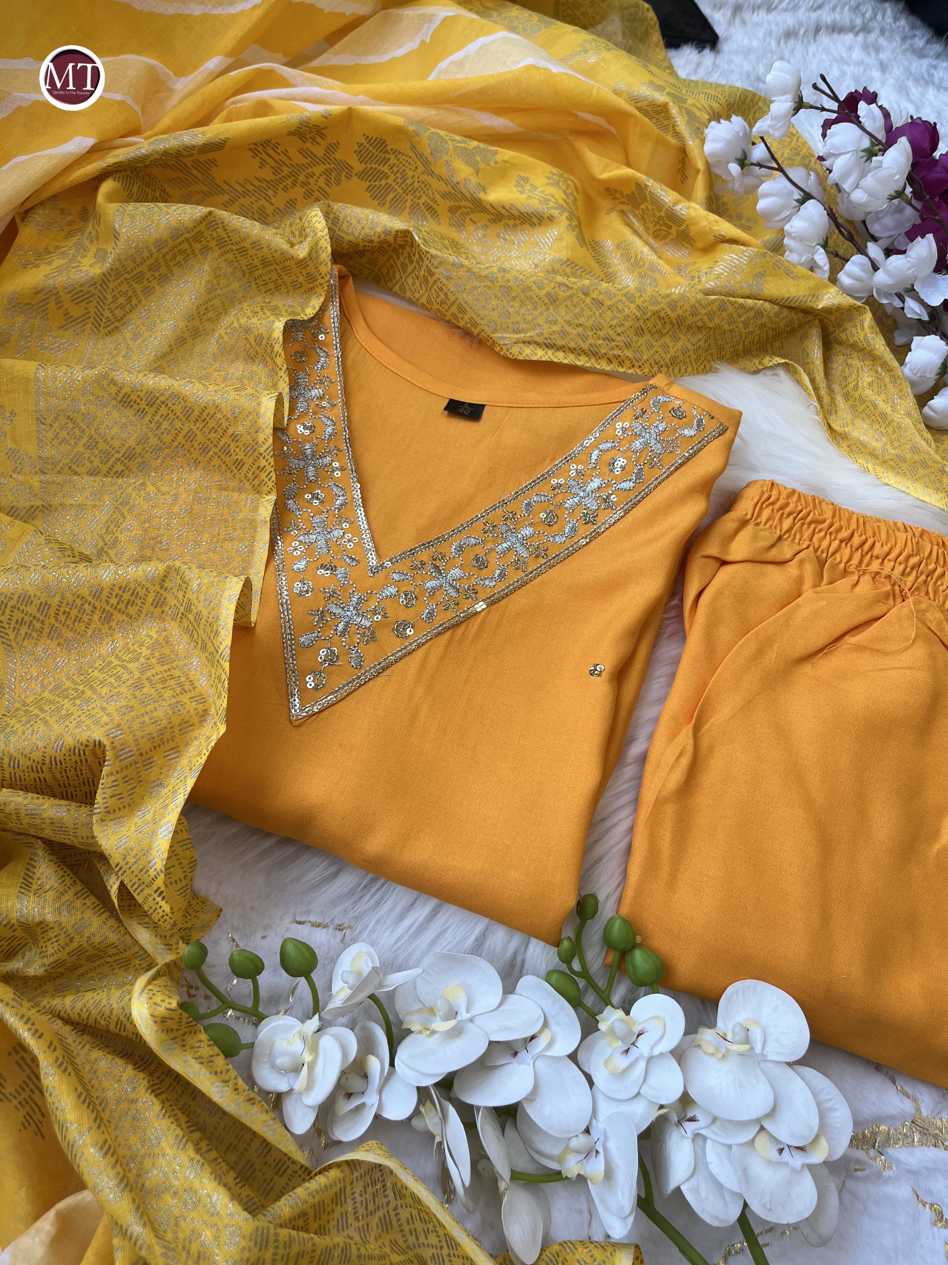 Beautiful Designer Summer Special Pure Cotton Salwar Suit