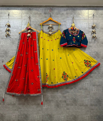 Beautiful Designer Aari Work Chaniya Choli