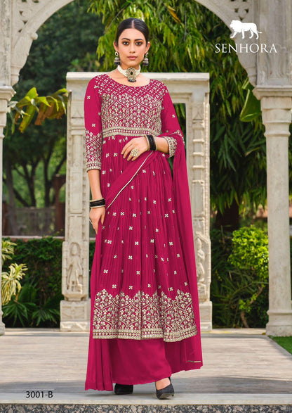 Beautiful Designer Rumana Georgette Pakistani Salwar Suit