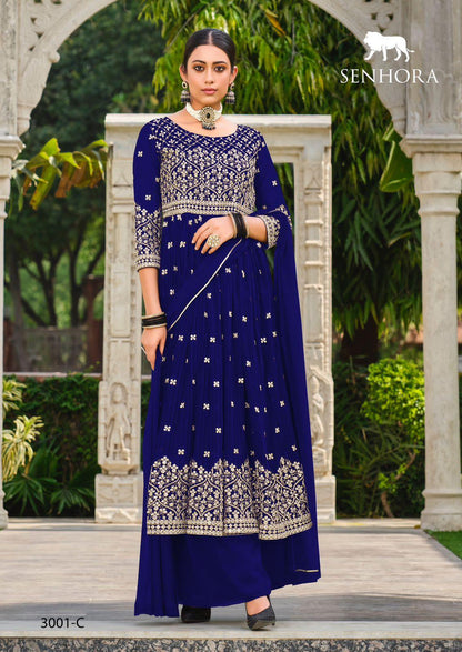 Beautiful Designer Rumana Georgette Pakistani Salwar Suit