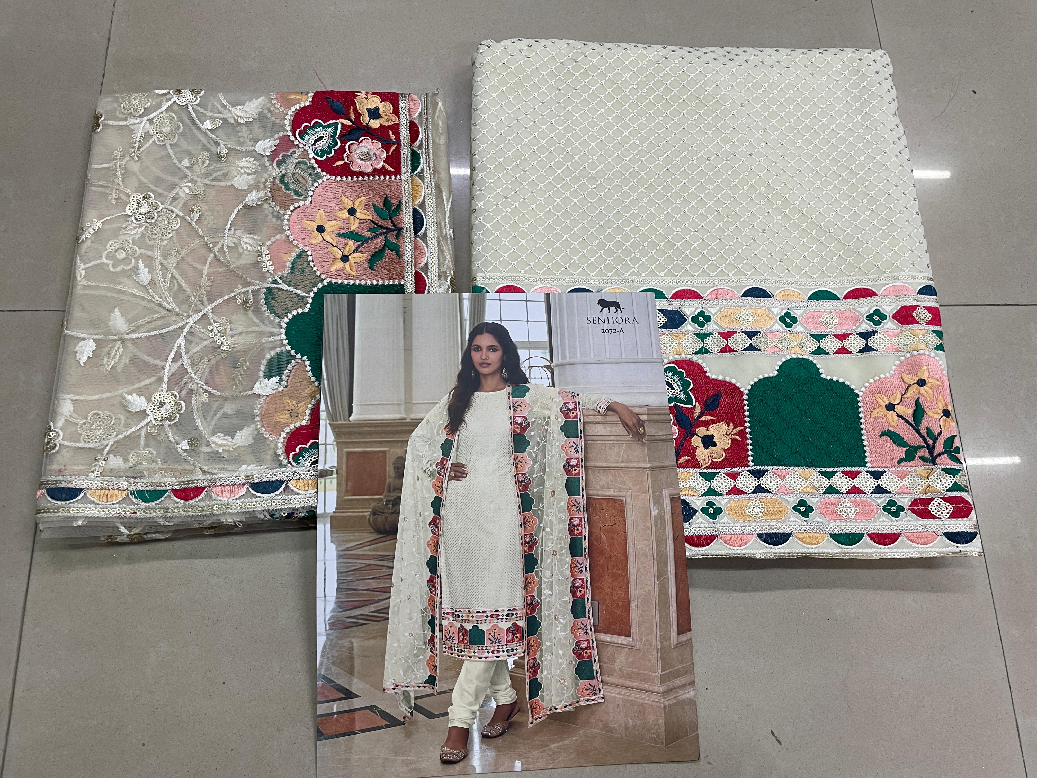Beautiful Designer Syeda Georgette Pakistani Salwar Suit