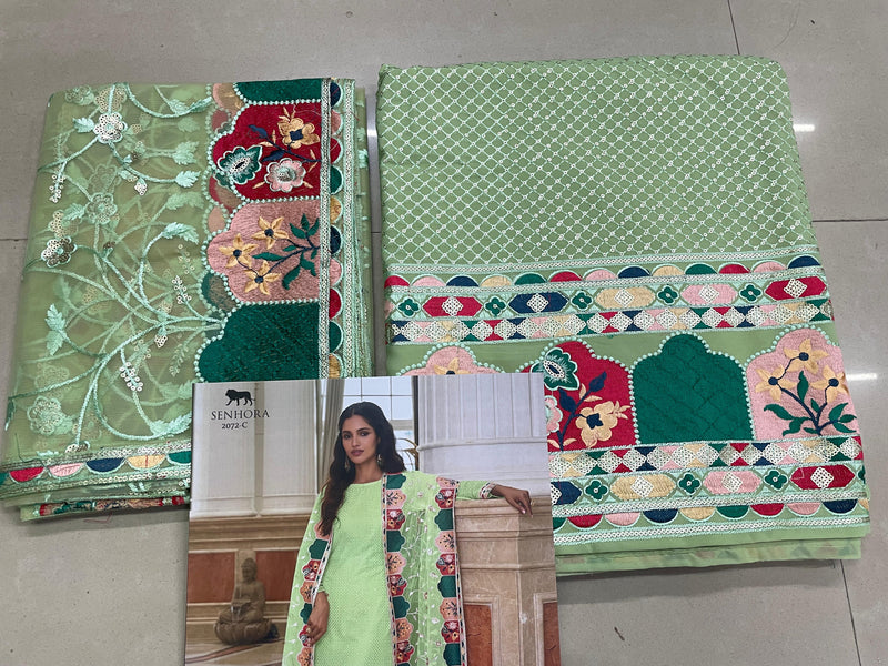 Beautiful Designer Syeda Georgette Pakistani Salwar Suit