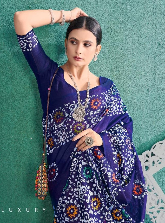 Beautiful Designer Summer Special Soft Pure Cotton Saree