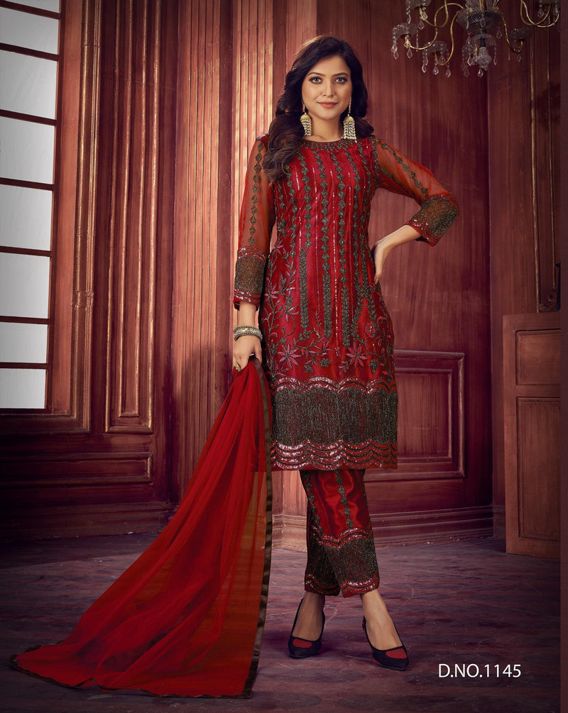 Beautiful Designer Eira Heavy Net Pakistani Salwar Suit