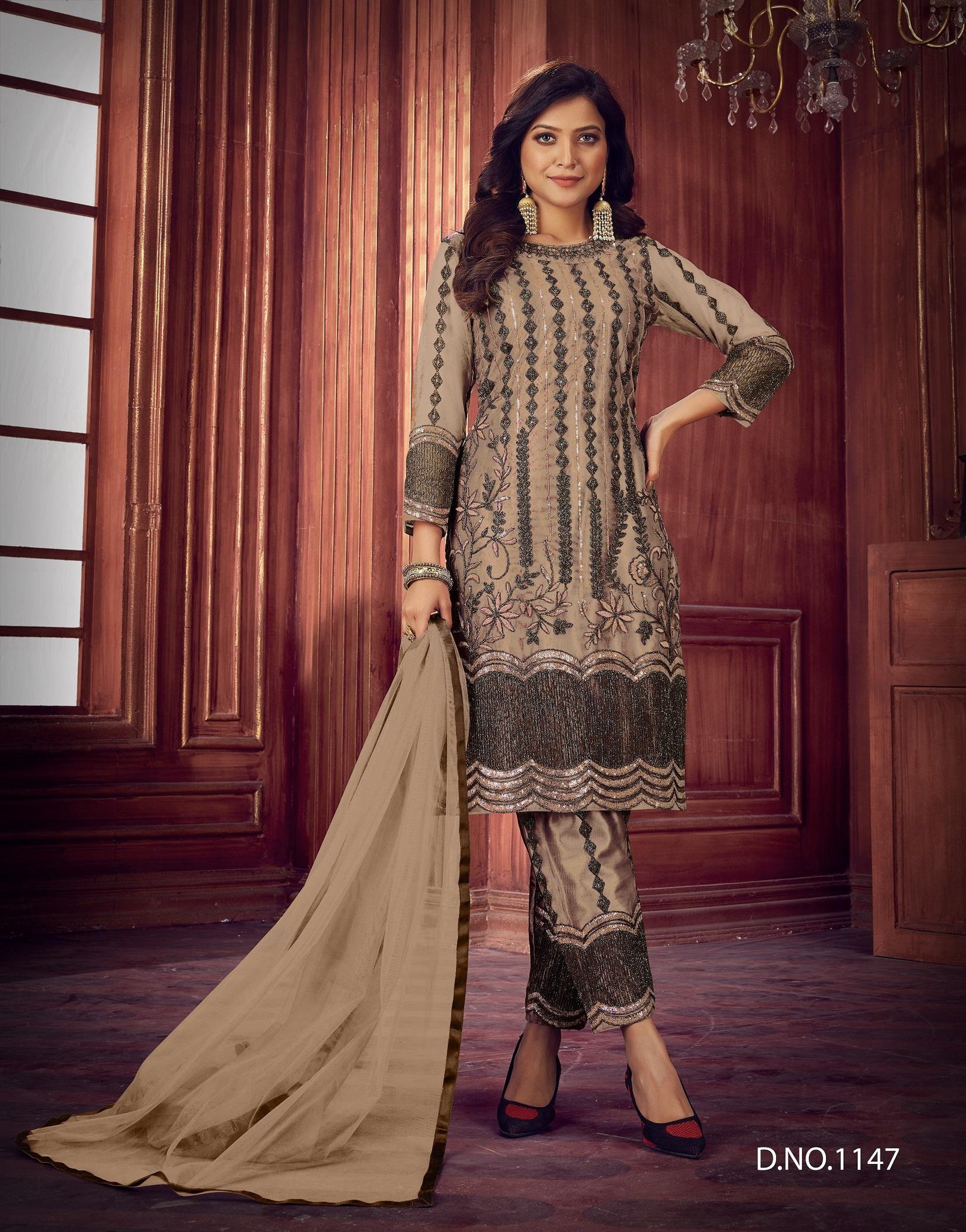 Beautiful Designer Eira Heavy Net Pakistani Salwar Suit
