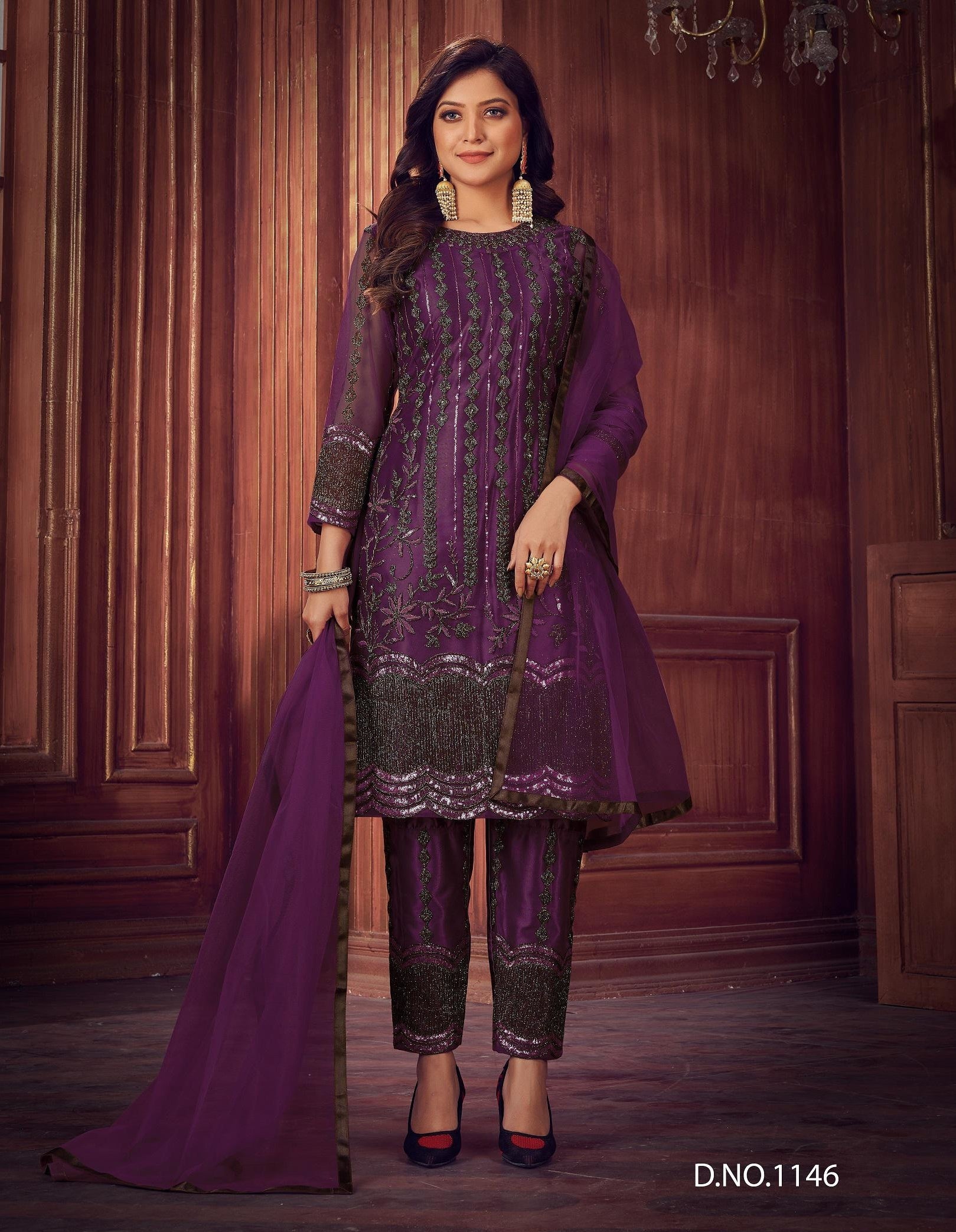 Beautiful Designer Eira Heavy Net Pakistani Salwar Suit