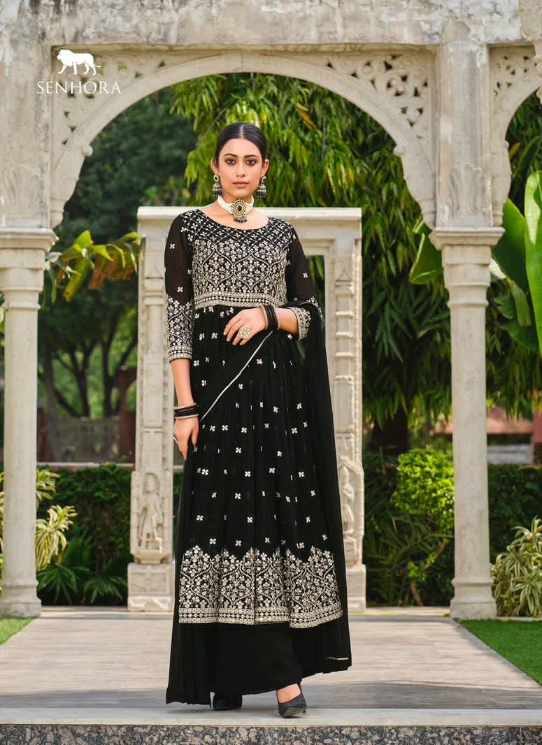 Beautiful Designer Rumana Georgette Pakistani Salwar Suit