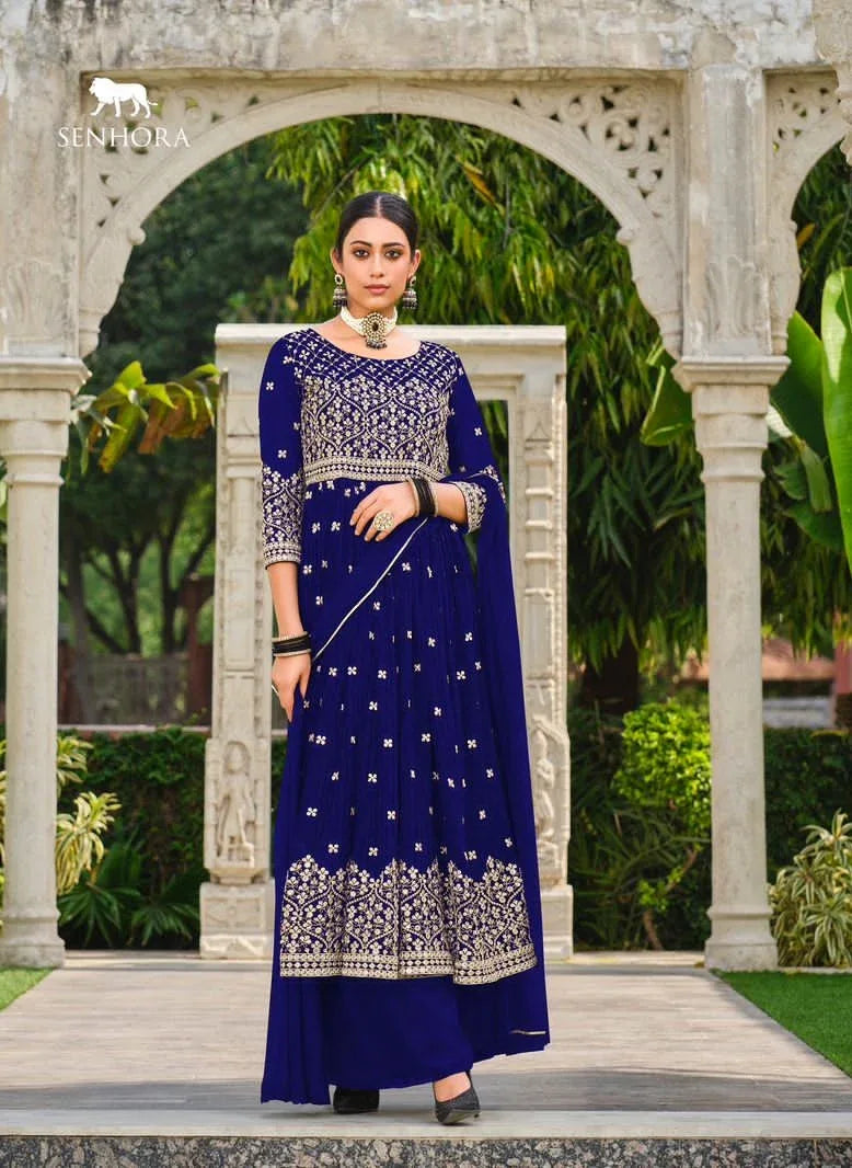 Beautiful Designer Rumana Georgette Pakistani Salwar Suit