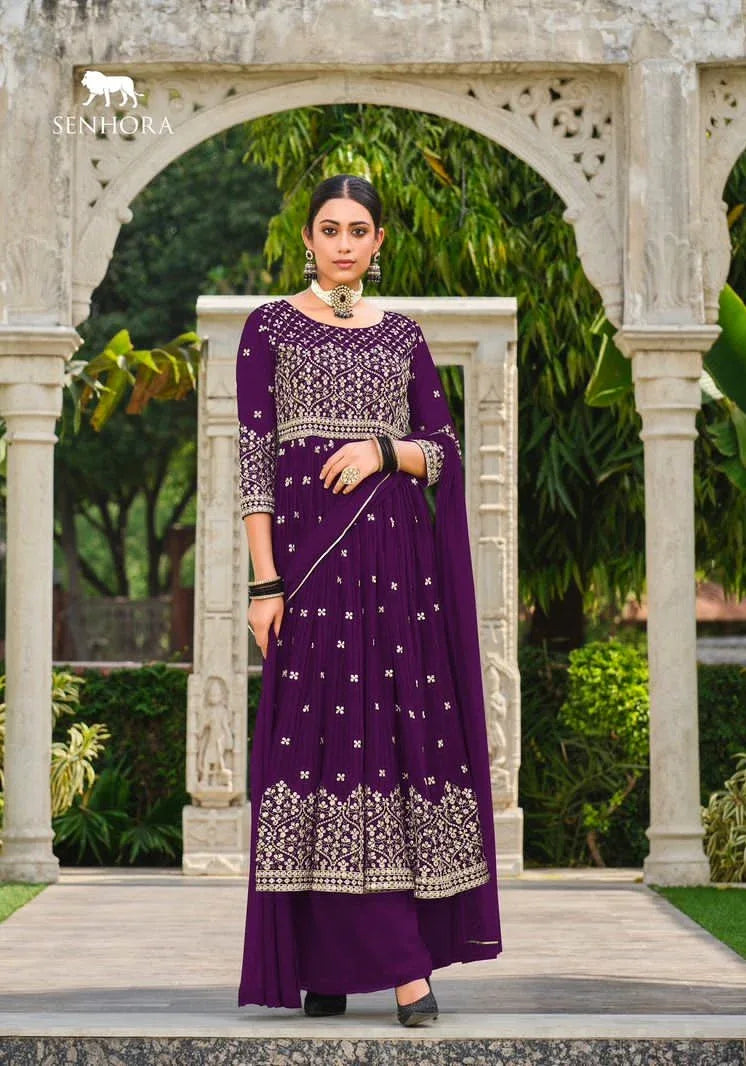 Beautiful Designer Rumana Georgette Pakistani Salwar Suit