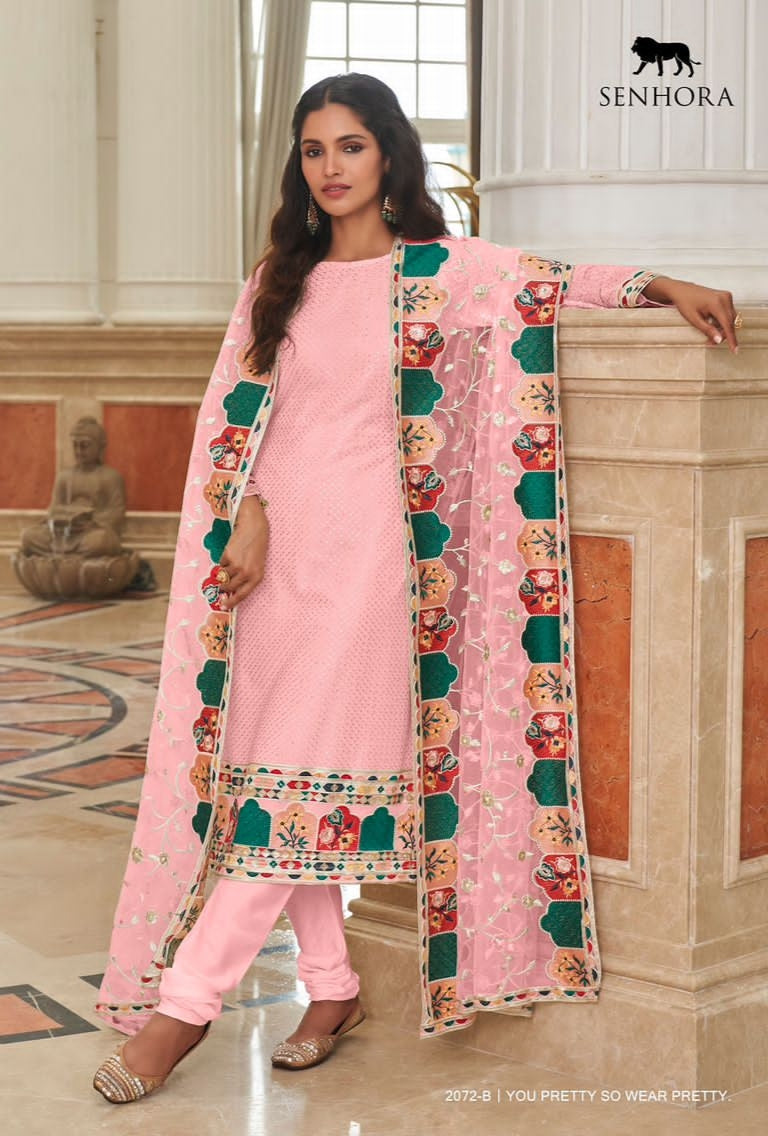 Beautiful Designer Syeda Georgette Pakistani Salwar Suit