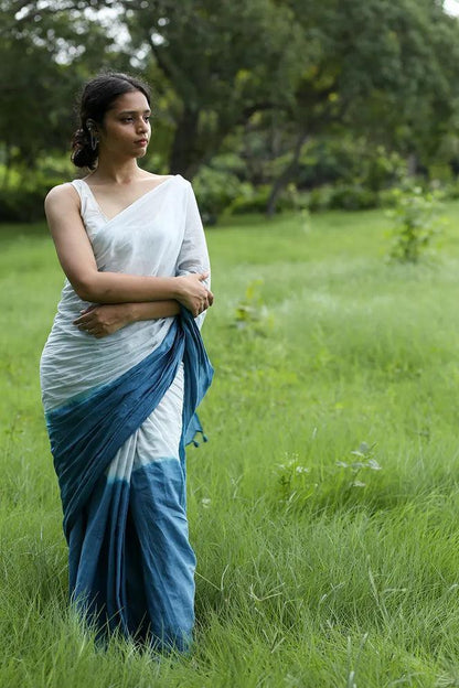 Beautiful Designer Soft Linen Saree Digital Print Saree