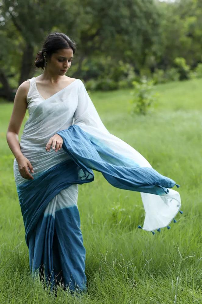 Beautiful Designer Soft Linen Saree Digital Print Saree