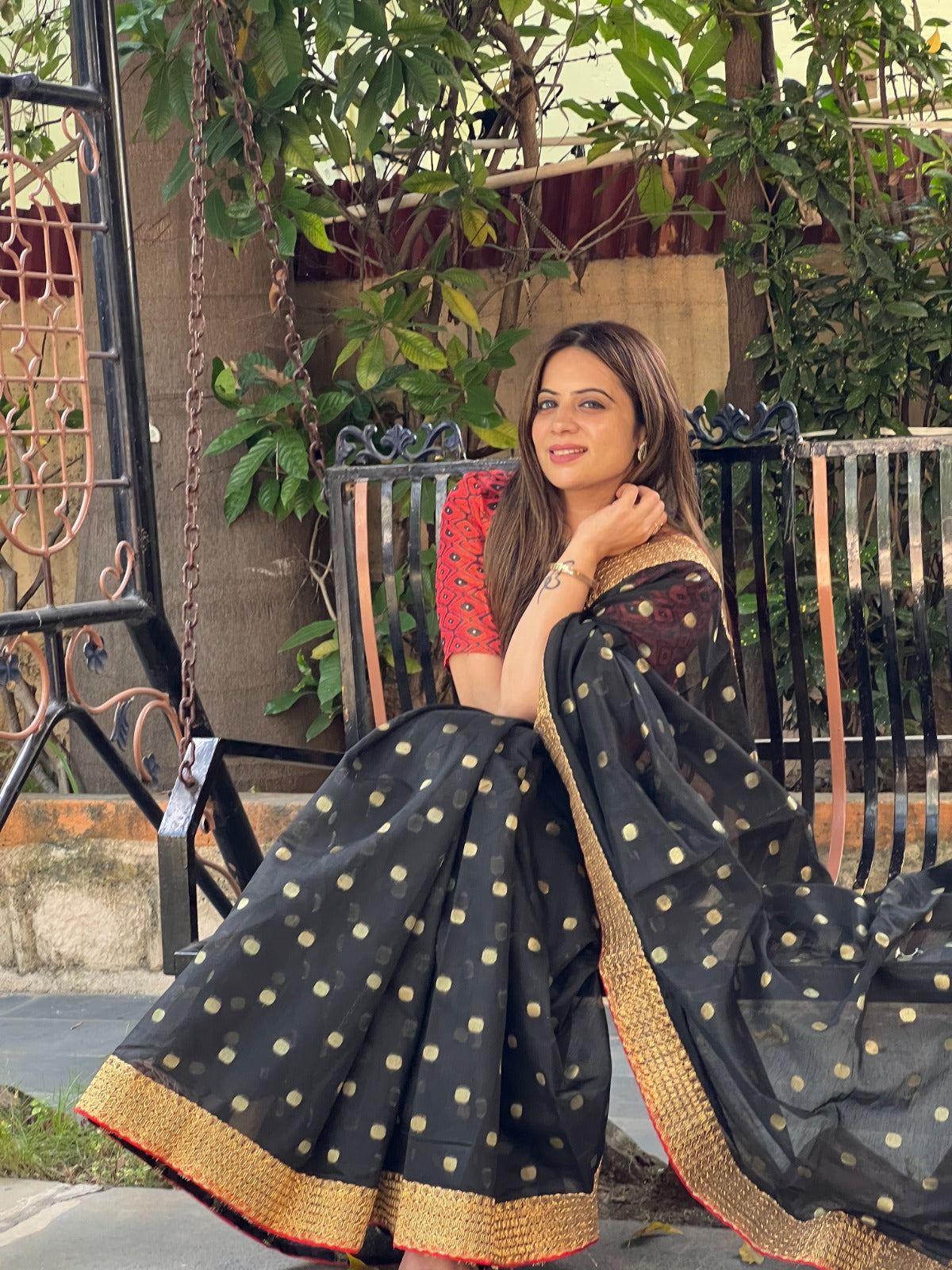 Beautiful Designer Soft Cotton With Butti Saree