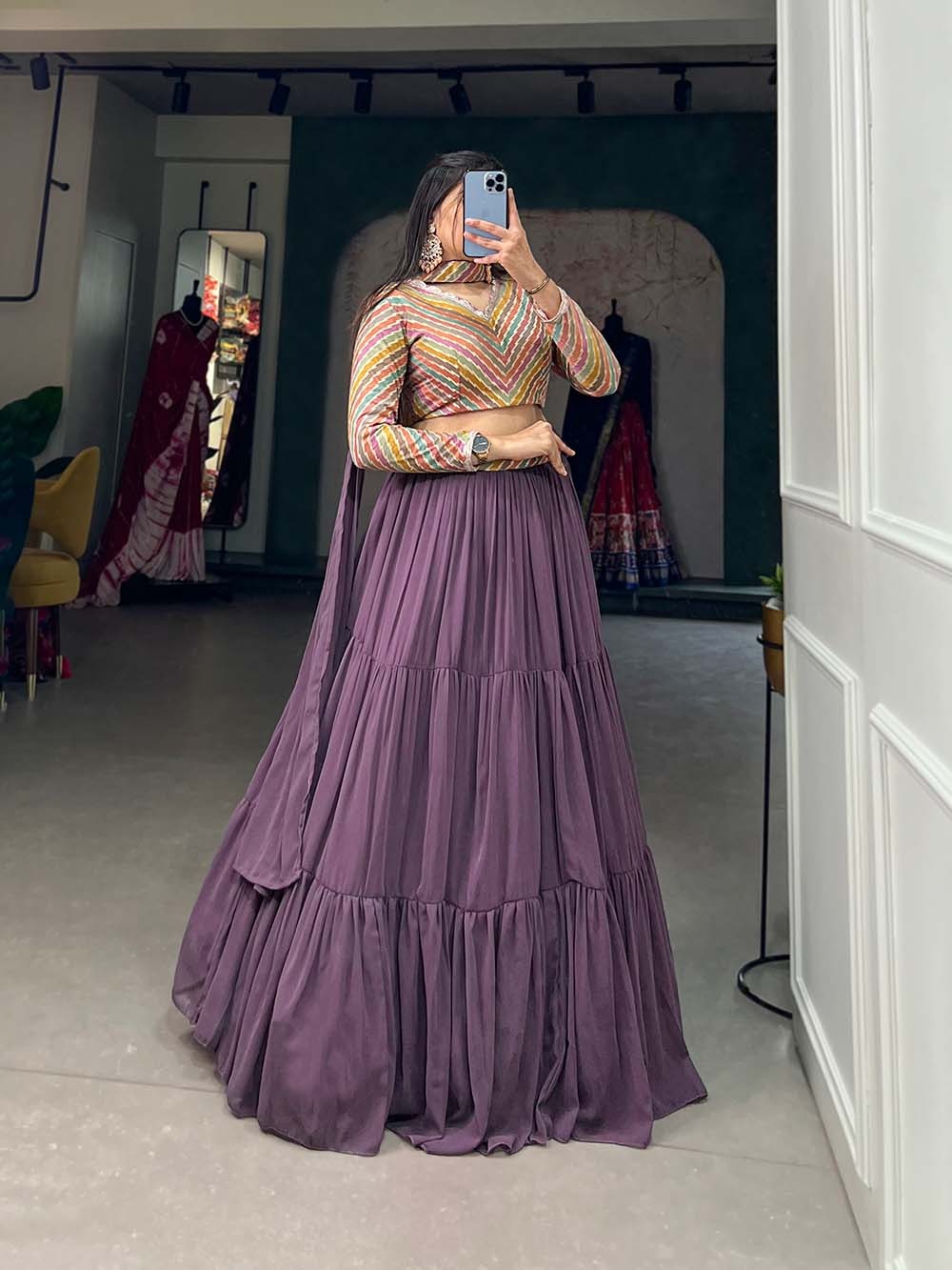 Beautiful Designer Soft Georgette Lehenga Choli