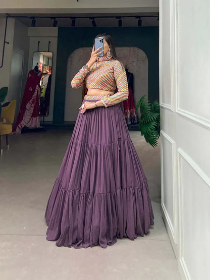 Beautiful Designer Soft Georgette Lehenga Choli
