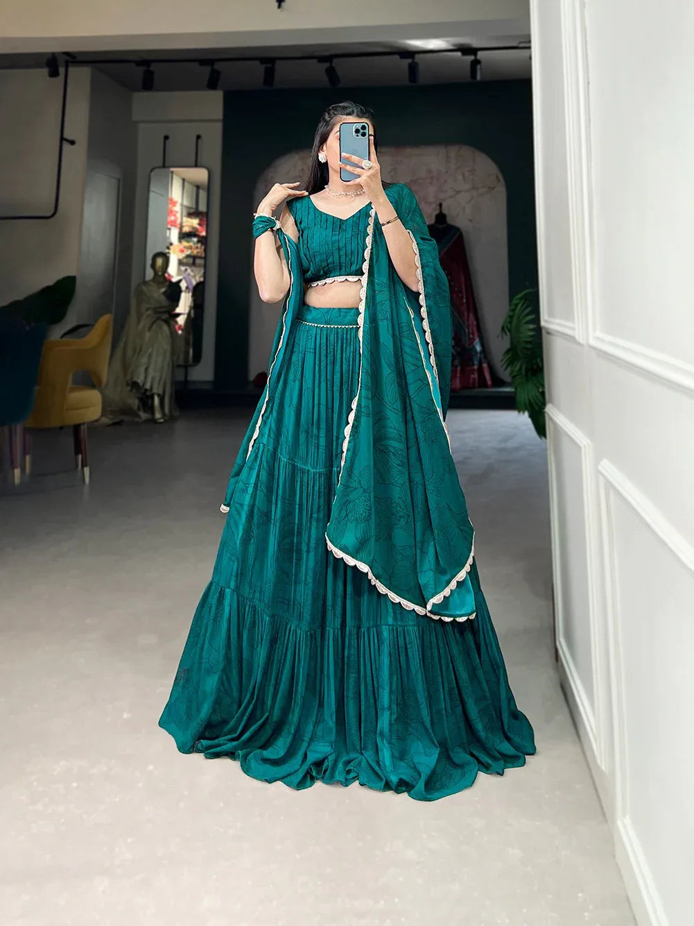 Beautiful Designer Soft Georgette Lehenga Choli