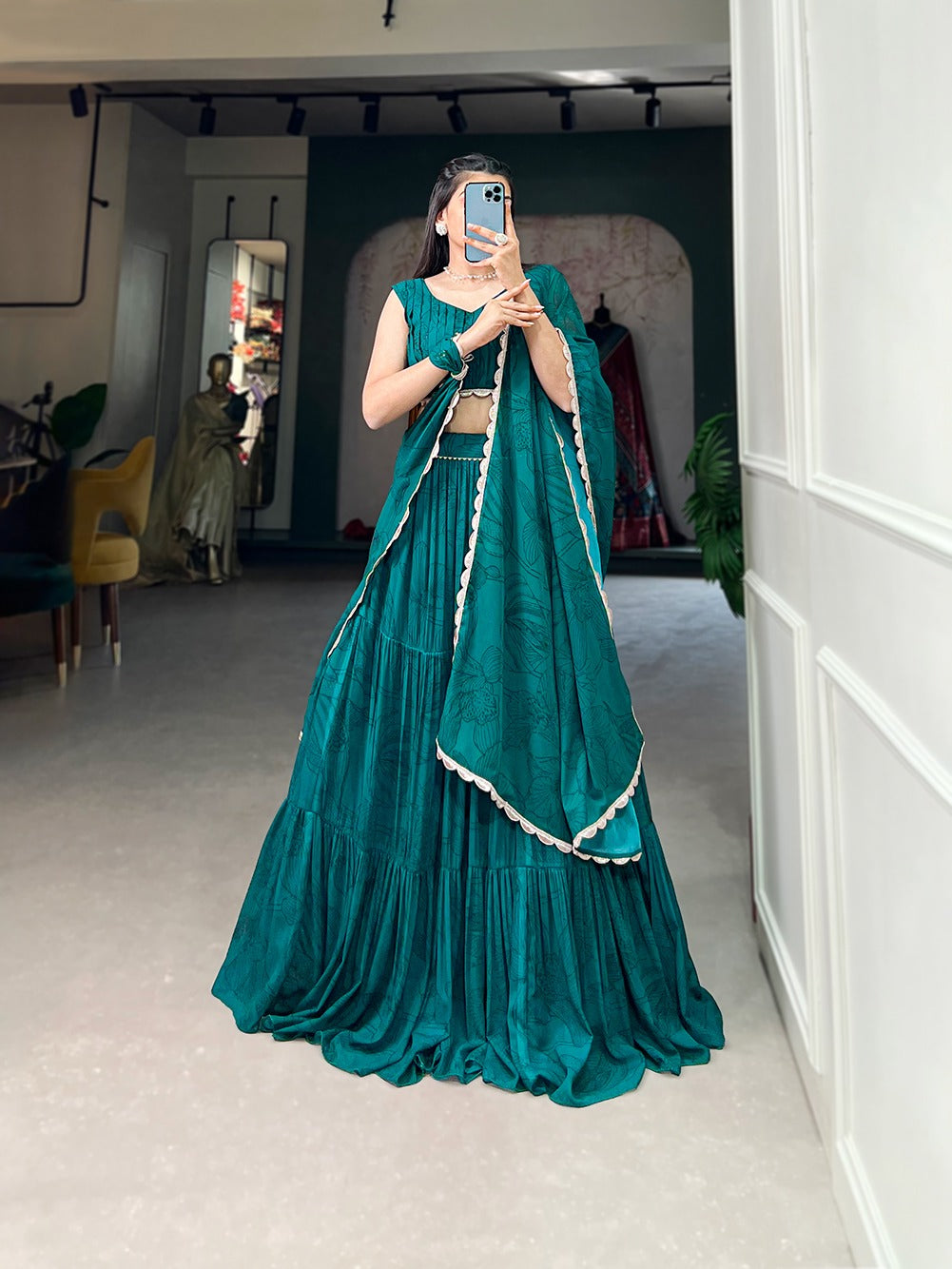 Beautiful Designer Soft Georgette Lehenga Choli