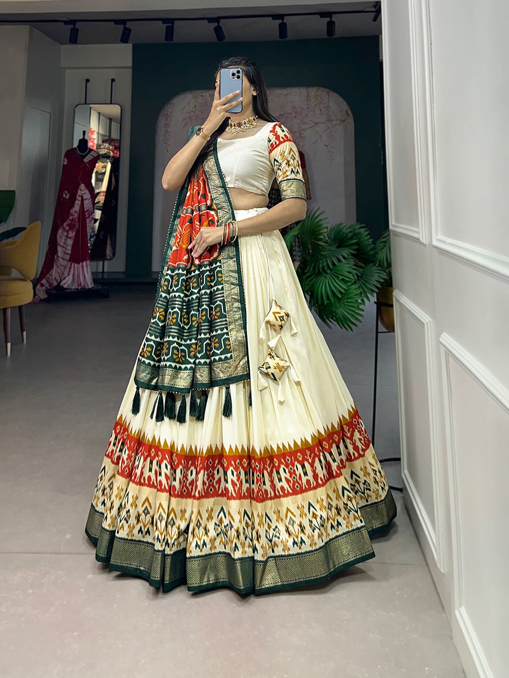 Cotton Lehenga Choli