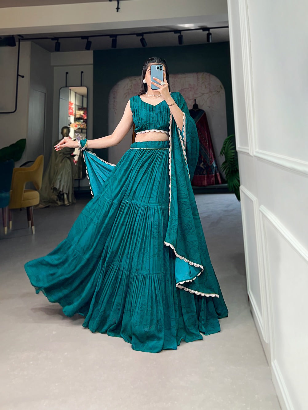 Party Wear Lehenga Designs For Girls Wear Beautiful Lehenga Photo