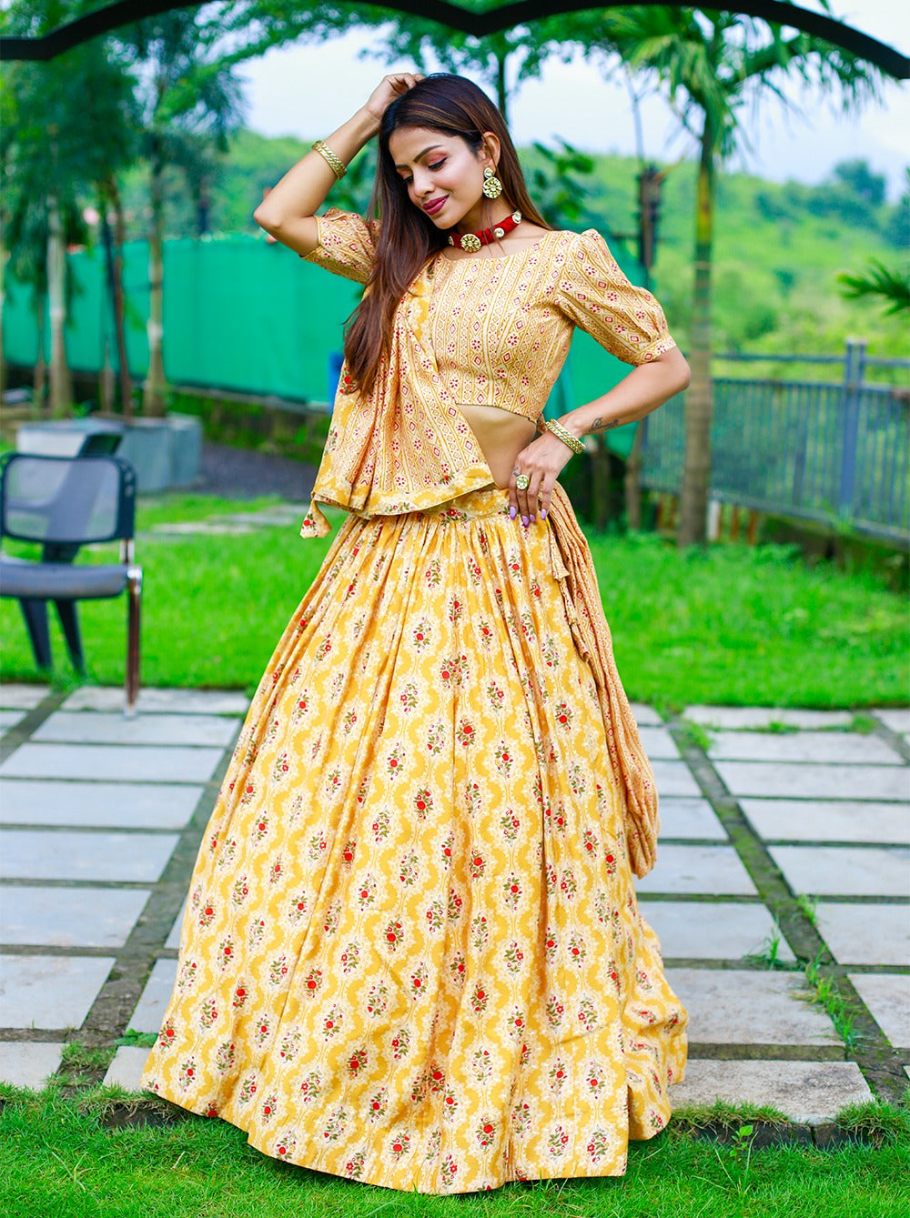 Beautiful Designer Summer Special Cotton Lehenga Choli