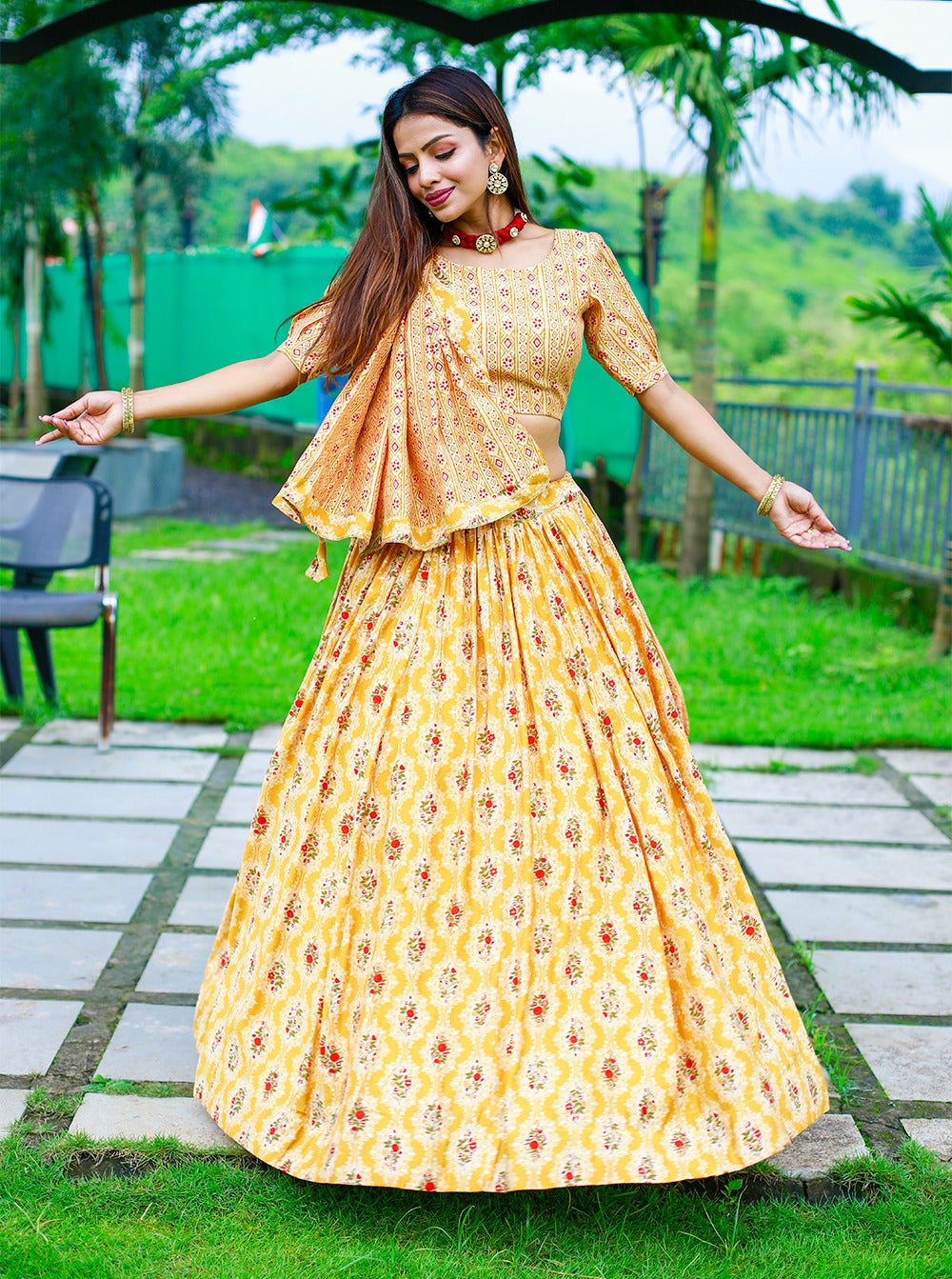 Beautiful Designer Summer Special Cotton Lehenga Choli