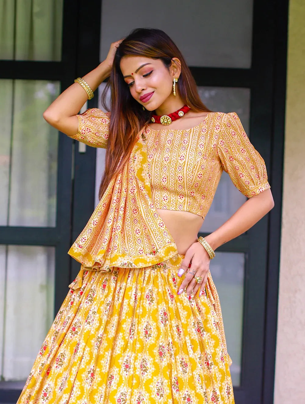 Beautiful Designer Summer Special Cotton Lehenga Choli - Anant Exports