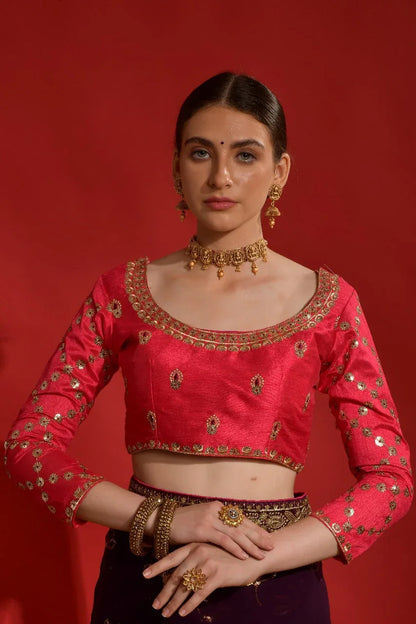 Beautiful Designer Heavy Georgette With Sequence Saree