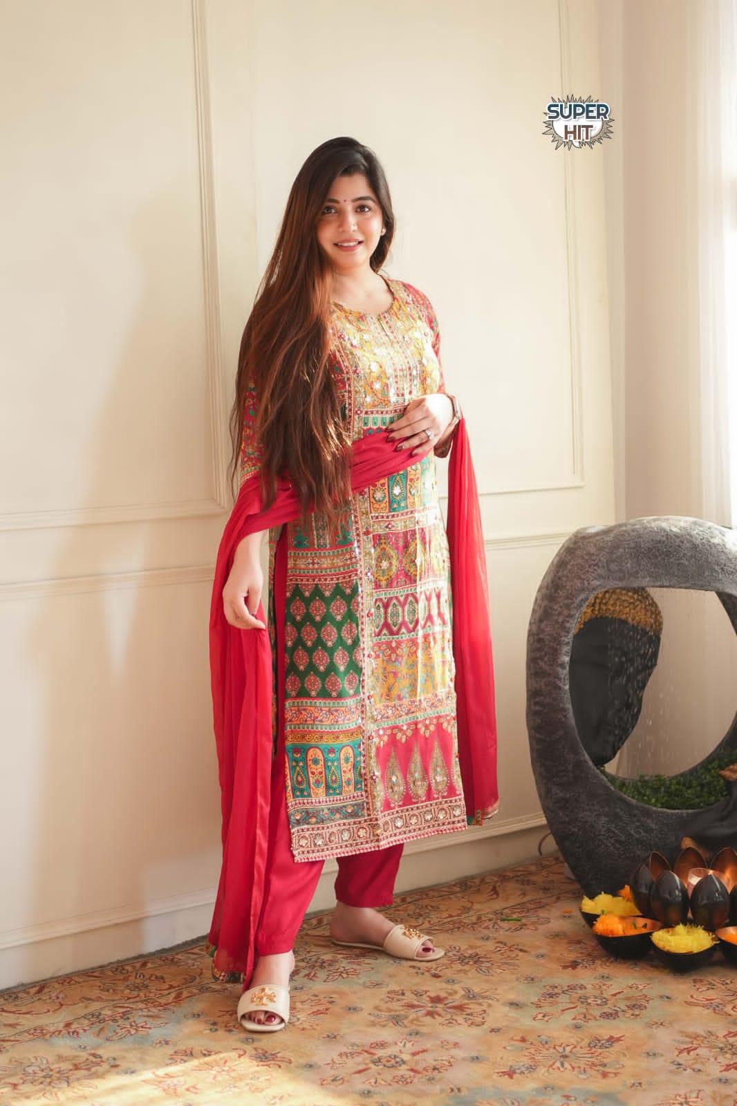 Beautiful Designer Summer Special Pure Cotton Salwar Suit