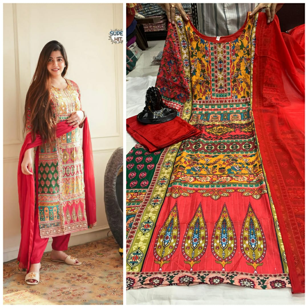 Beautiful Designer Summer Special Pure Cotton Salwar Suit