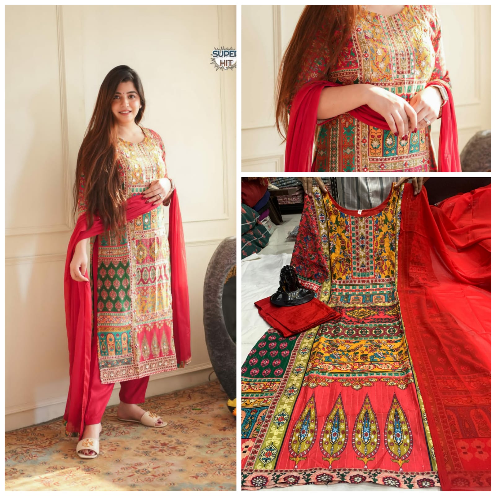 Beautiful Designer Summer Special Pure Cotton Salwar Suit