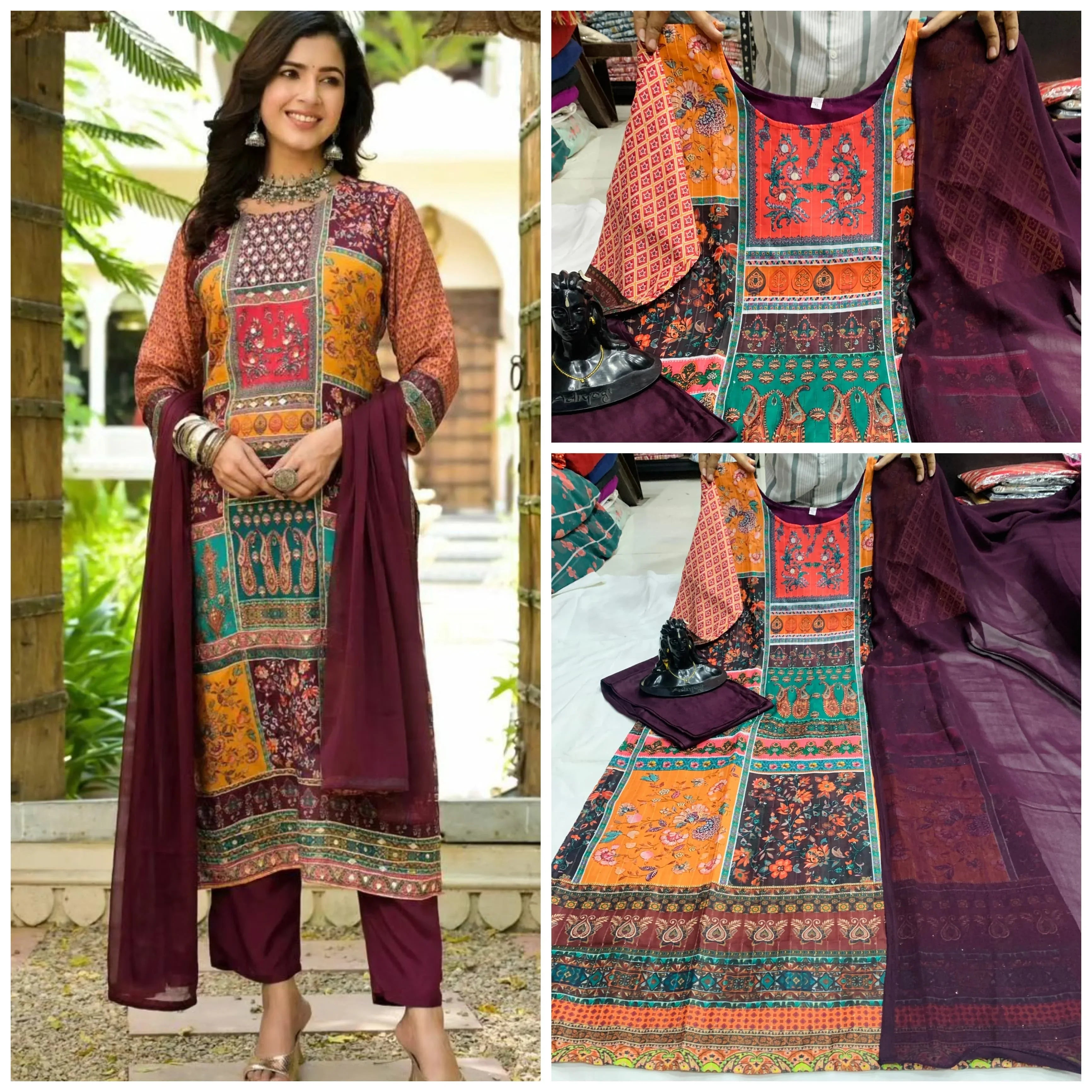 Beautiful Designer Summer Special Pure Cotton Salwar Suit