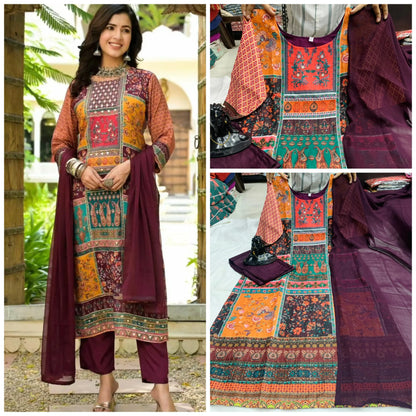 Beautiful Designer Summer Special Pure Cotton Salwar Suit
