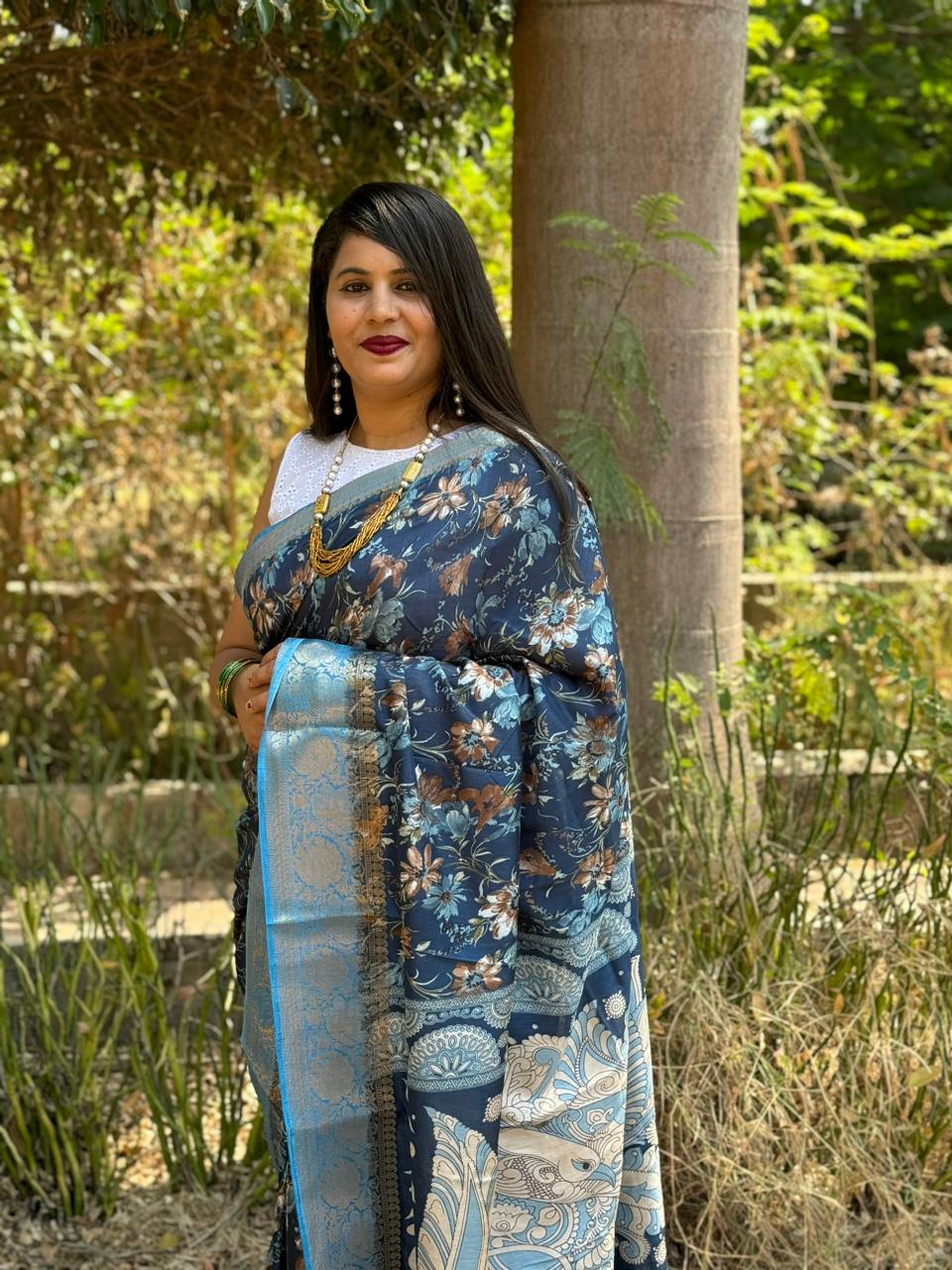 Beautiful Designer Summer Special Bandhej Soft Digital Print Dola Silk Saree