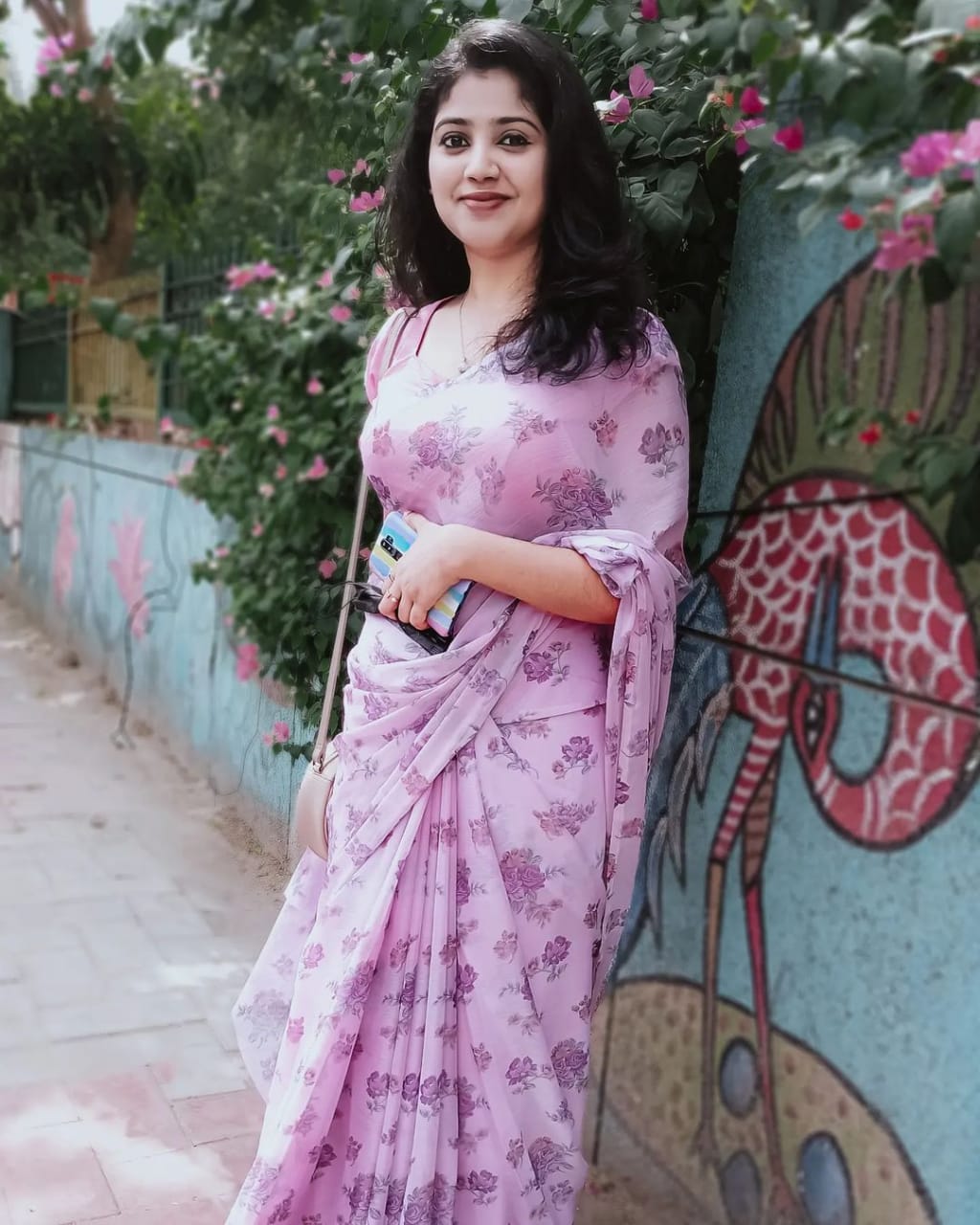 Beautiful Designer Soft Georgette With Digital Print Saree