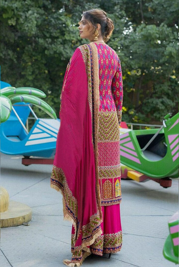 Beautiful Designer Most Viral Pakistani Salwar Suit With Dupatta