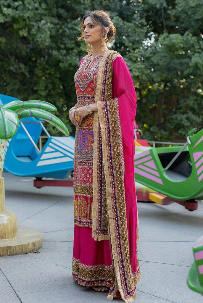 Beautiful Designer Most Viral Pakistani Salwar Suit With Dupatta