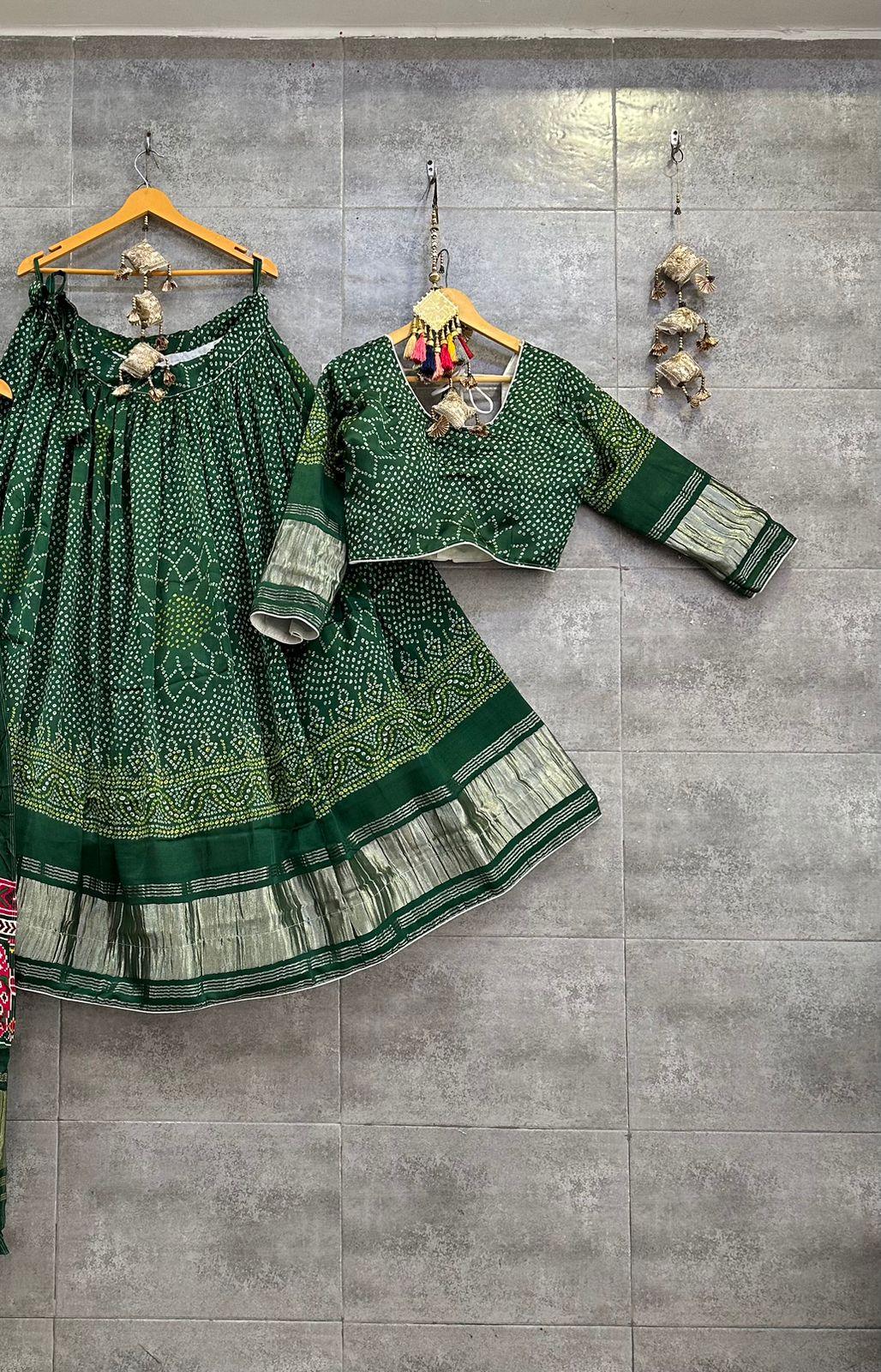 Beautiful Designer Pure Modal Dani Bandhej Digital Print Chaniya Choli