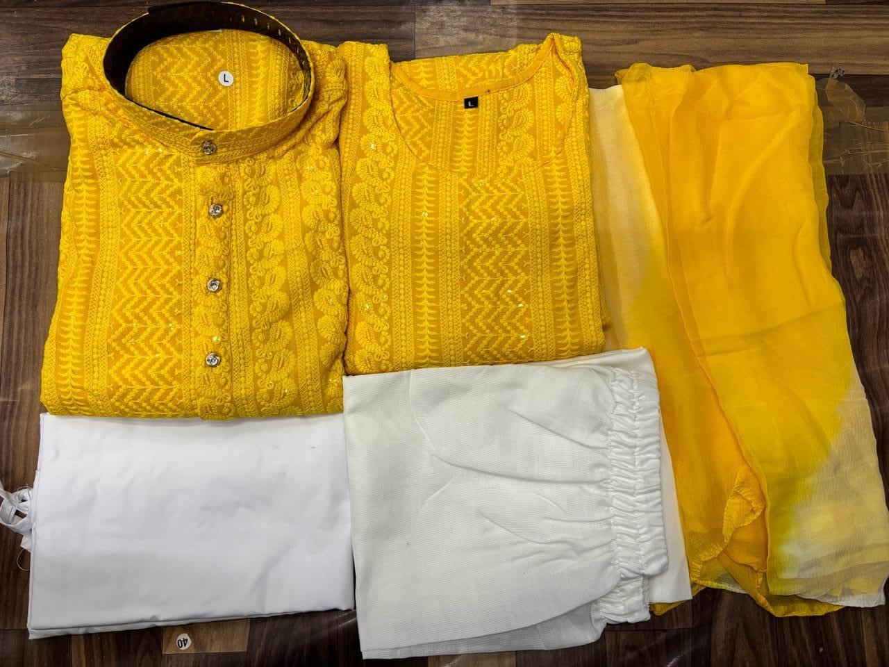 Beautiful Designer Pure Reyon With Sequenc Men&