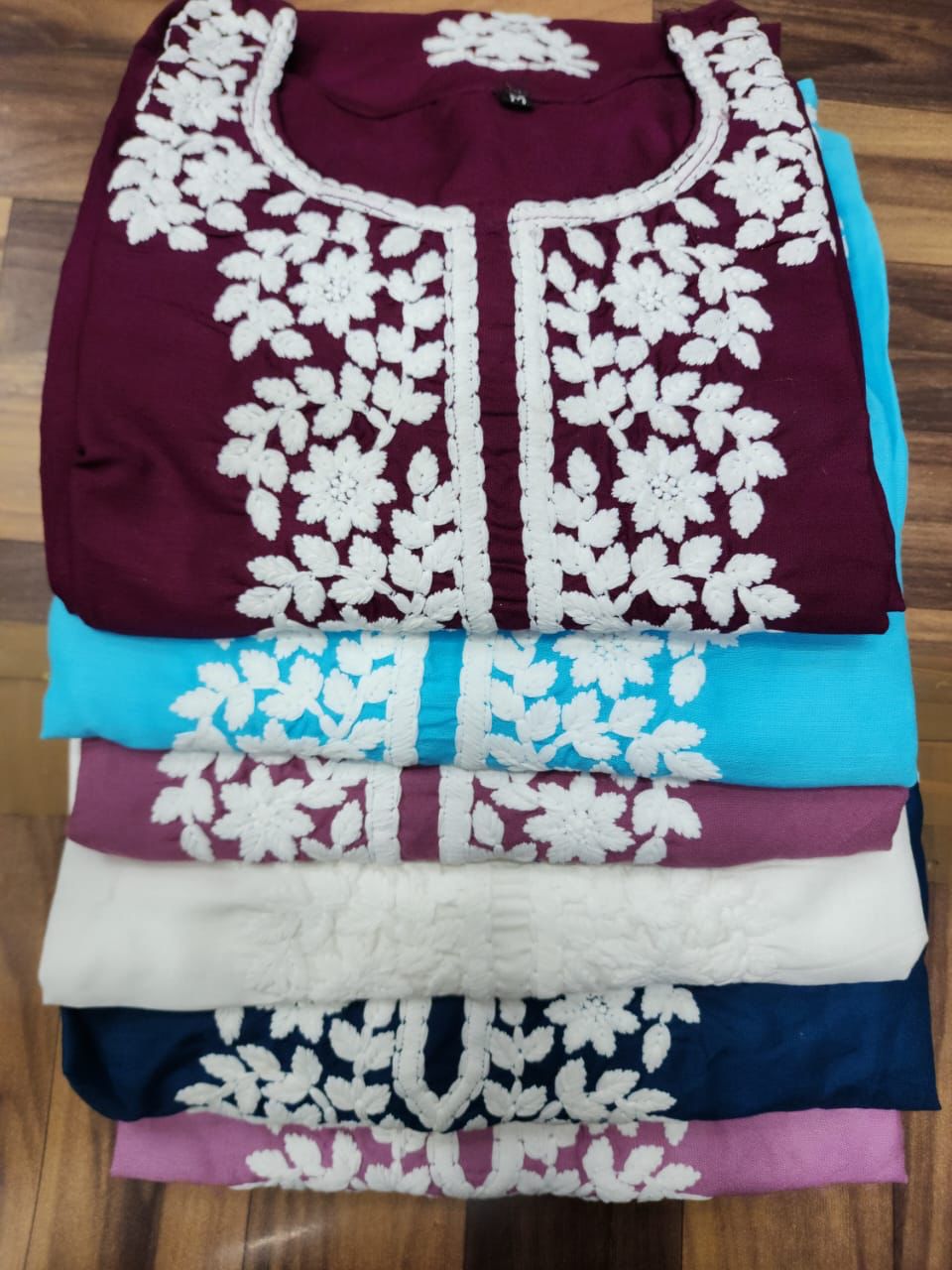 Beautiful Designer Chikankari Kurti Plazzo