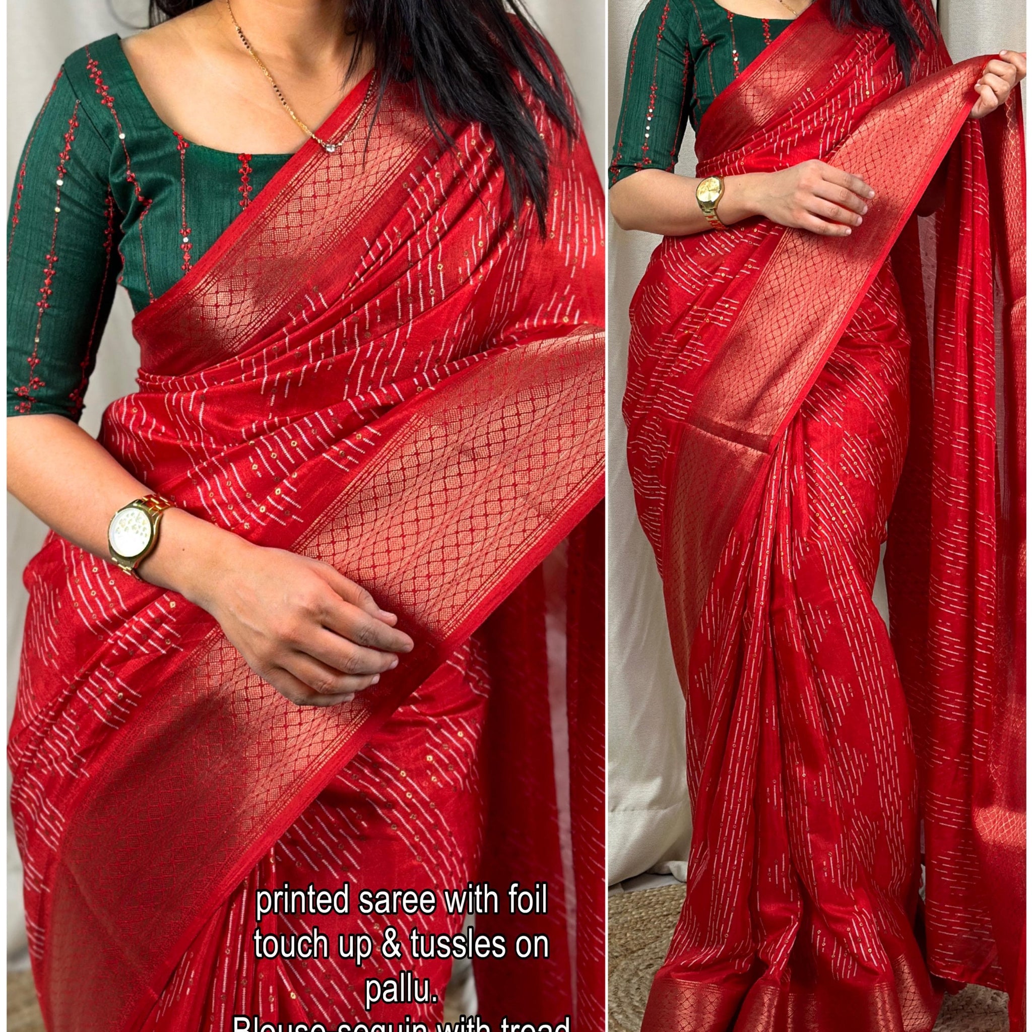Beautiful Designer Party Wear Soft Muslim Cotton Silk Saree