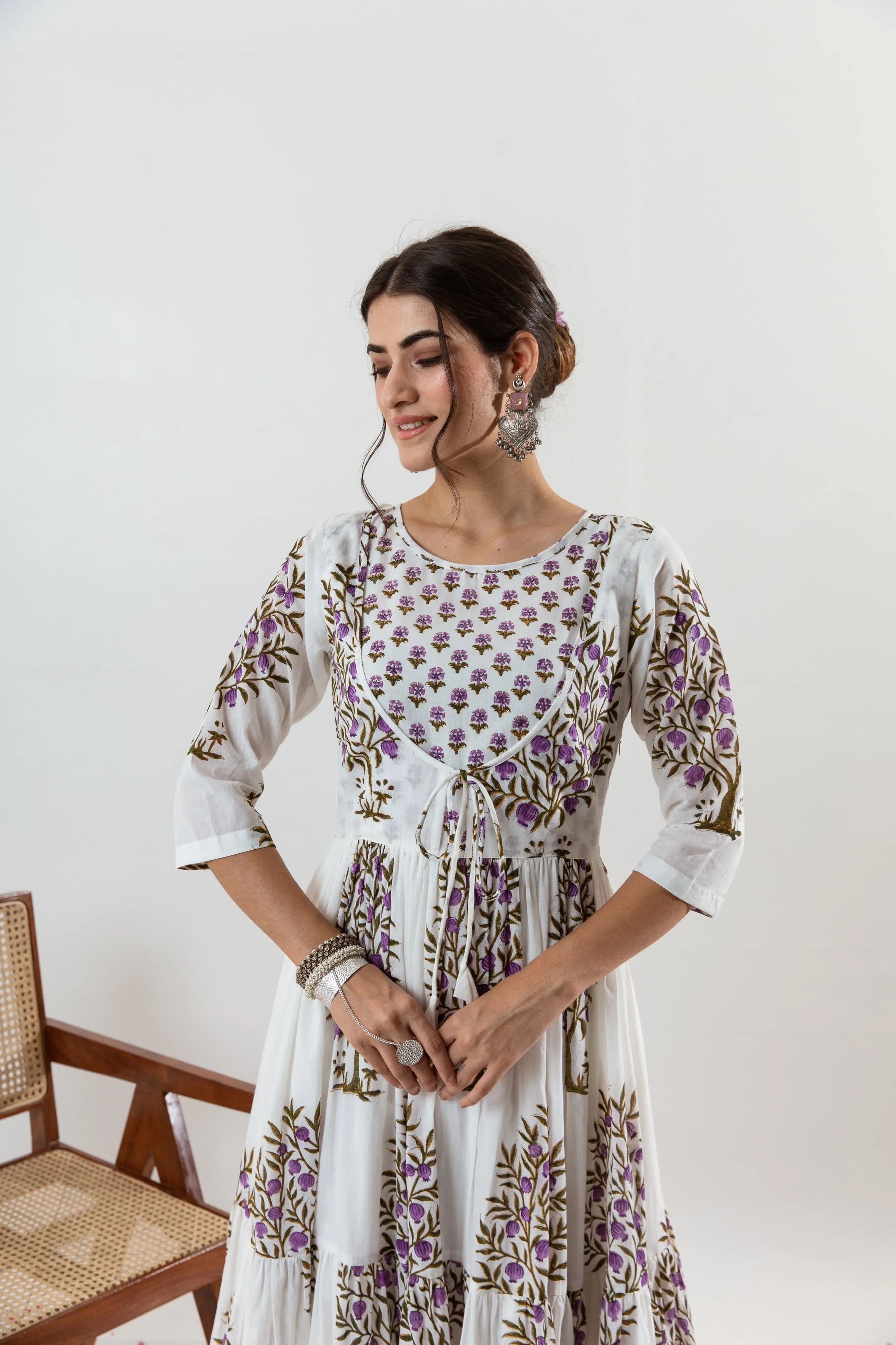 Beautiful Designer Party Wear Pure Cotton Salwar Suit
