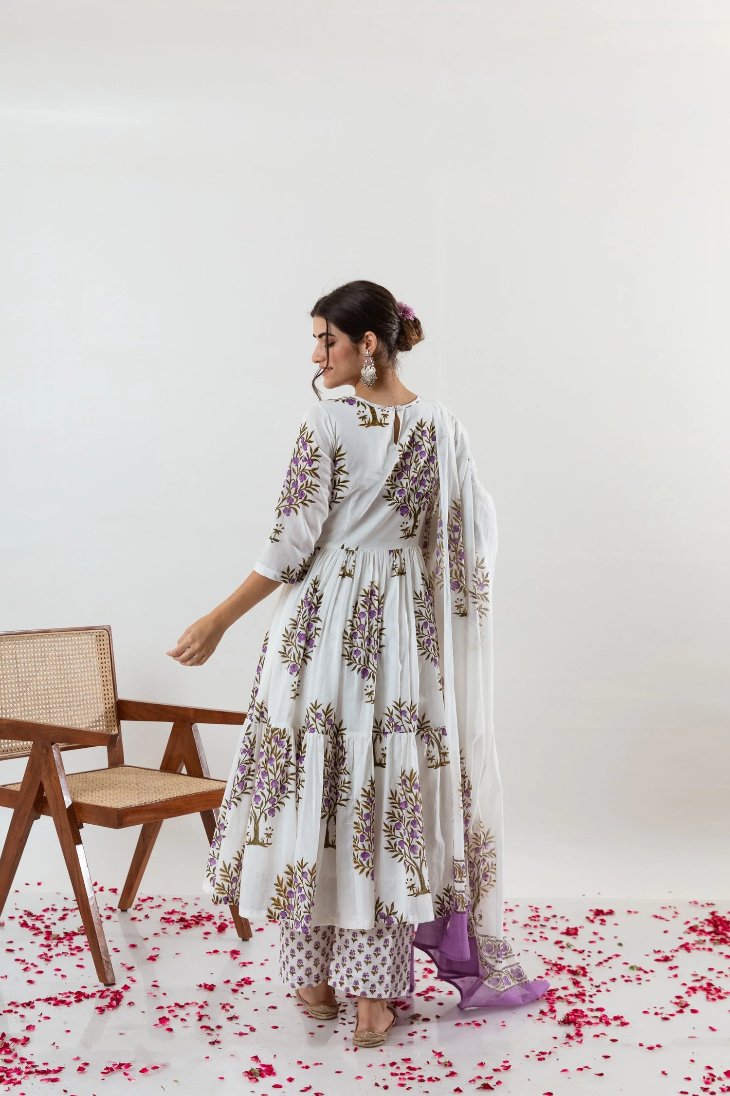 Beautiful Designer Party Wear Pure Cotton Salwar Suit