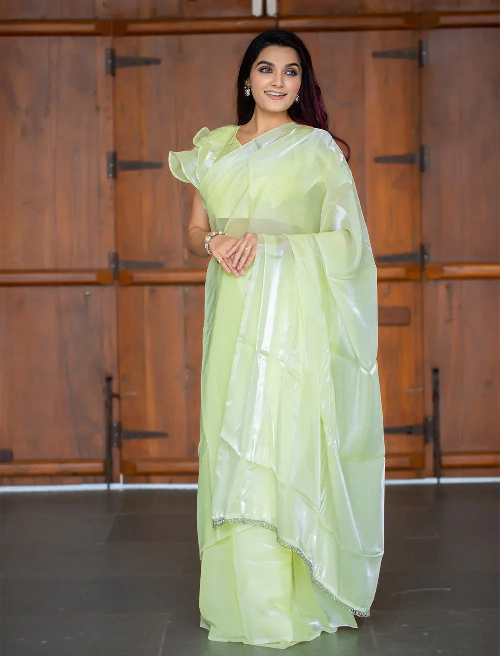 Jimmy Choo Silk Saree