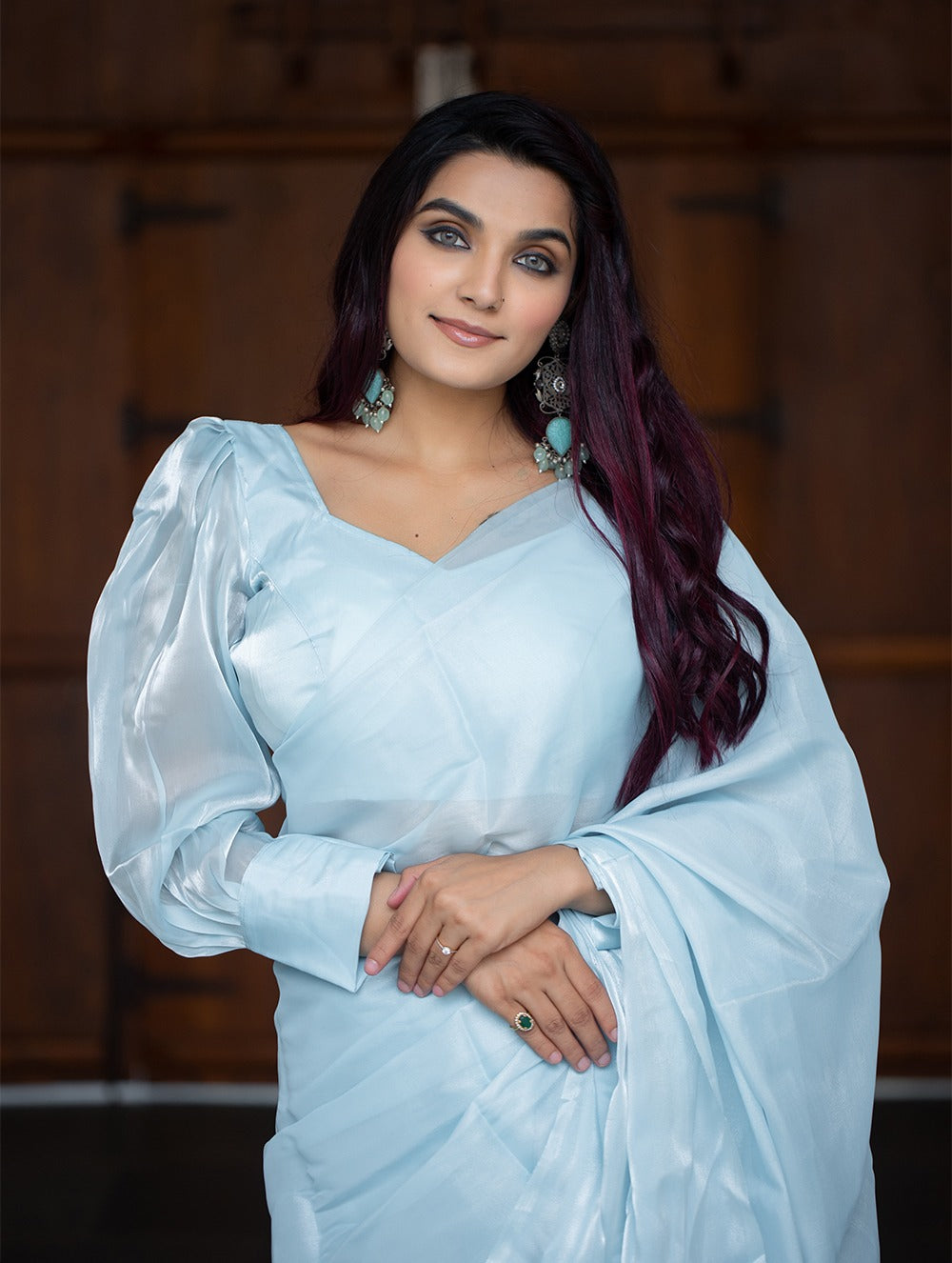 Jimmy Choo Silk Saree