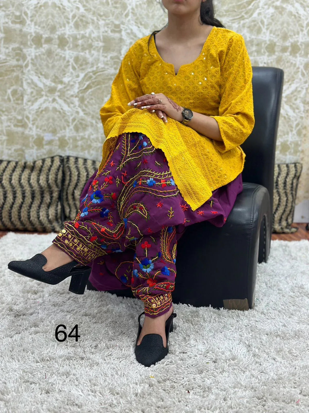 Beautiful Designer Lucknowi Chikankari Salwar Suit