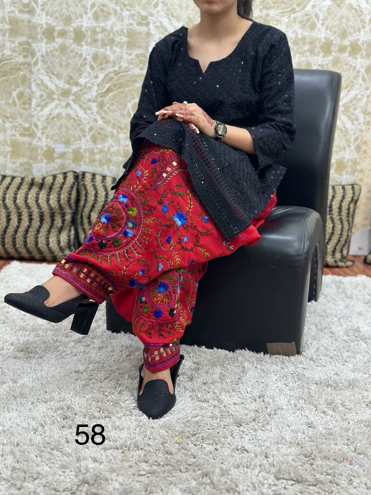 Beautiful Designer Lucknowi Chikankari Salwar Suit