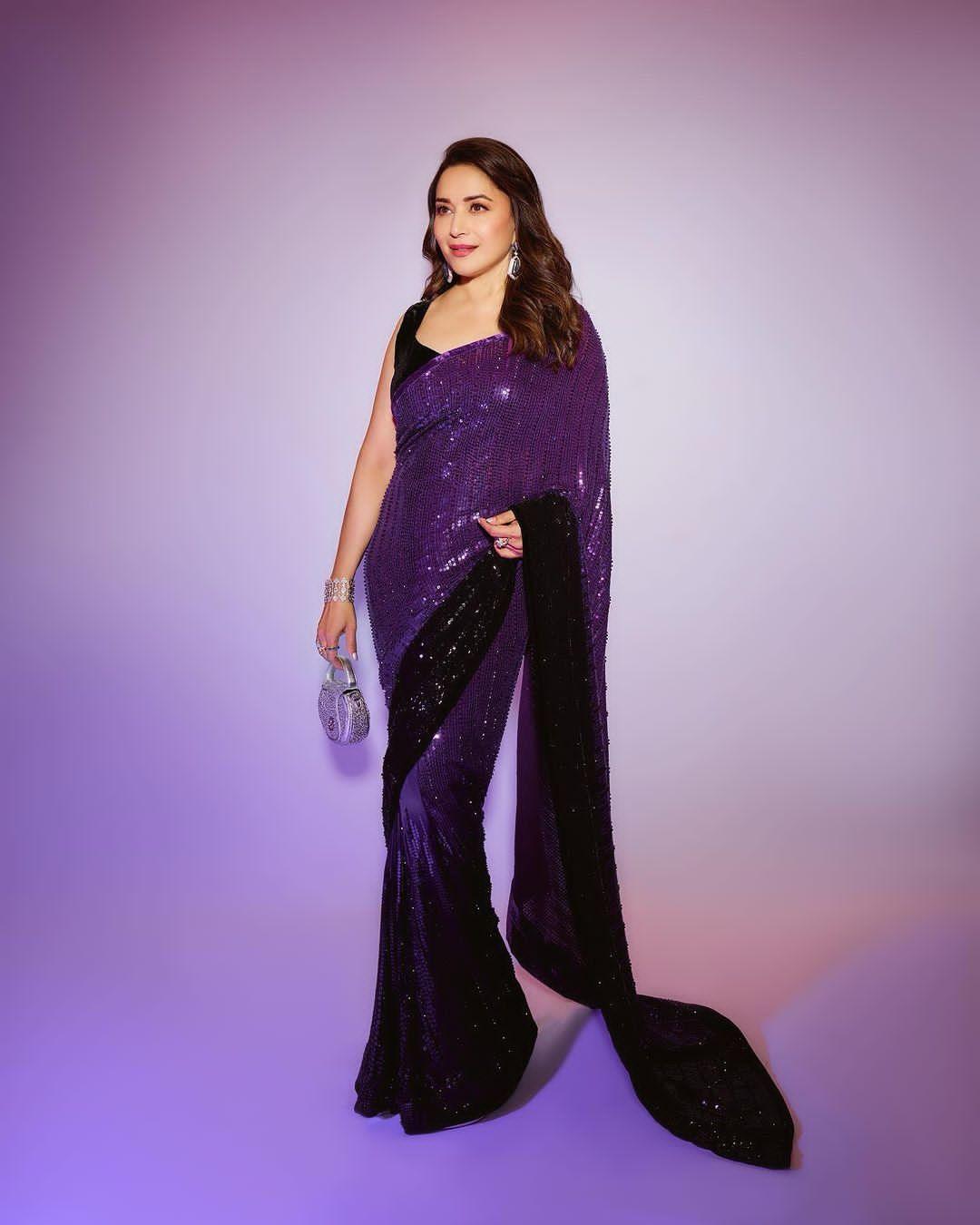 Beautiful Designer Heavy Georgette With Sequence Saree