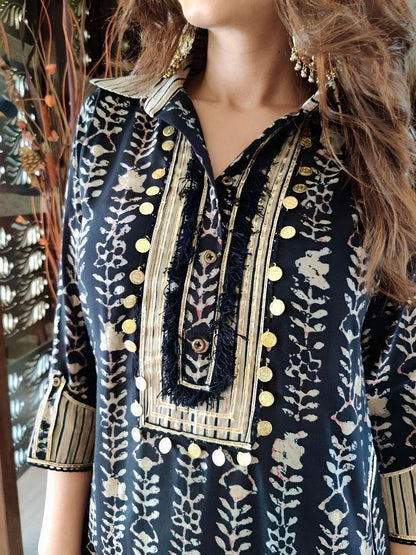 Beautiful Designer Party Wear Reyon Cotton Salwar Suit