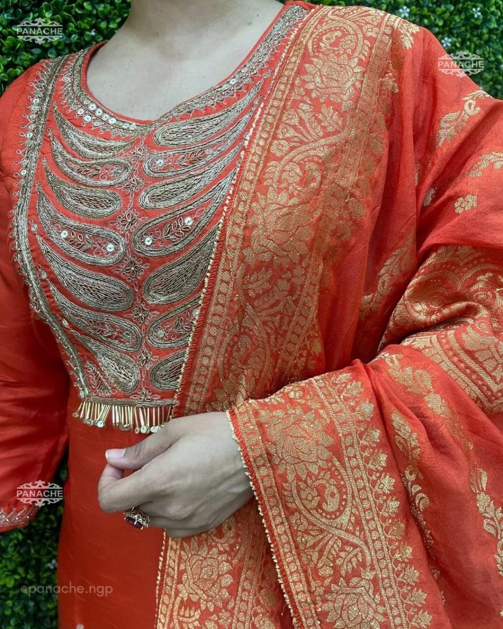 Beautiful Designer Party Wear Wedding Salwar Suit