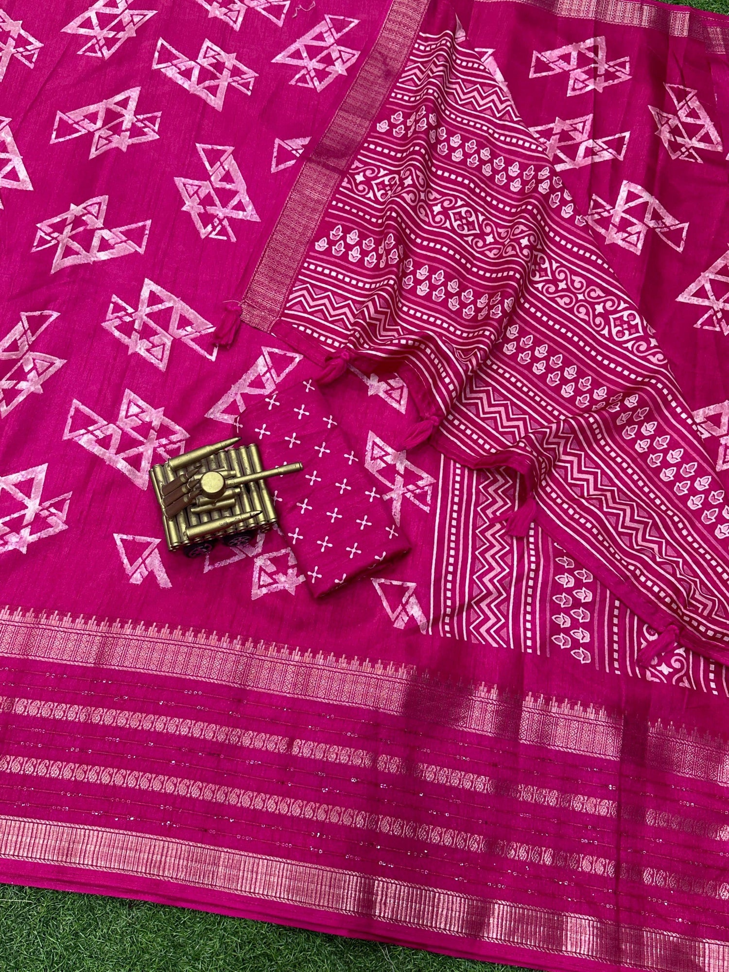 Beautiful Designer Pure Cotton Kalamkari Print Saree